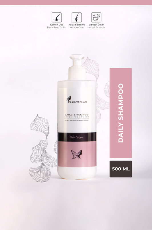 NATİVE BASE DAILY SHAMPOO - AFTER KERATIN TREATMENT