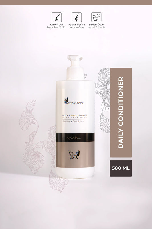 NATİVE BASE DAILY CONDITIONER - AFTER KERATİN TREATMENT
